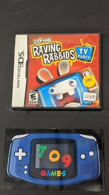Rayman Raving Rabbids: TV Party (Nintendo DS, 2008) 3DS