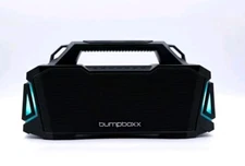 BUMPBOXX Thump Black Speaker Bluetooth IPX6 Water Resistant Up To 32 Hr Playtime