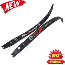NIKA ARCHERY C2 lLim 68" Recurve Bow Limbs ILF 10% Carbon Fibre Content 12-50lbs