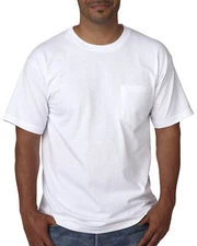 Bayside Adult Short-Sleeve T-Shirt with Pocket - BA5070