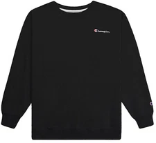 Champion Men's Big & Tall Sweatshirt Fleece Lined Long Sleeve Crew Neck