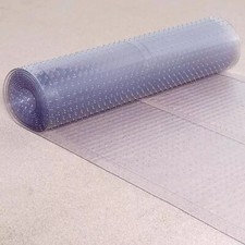 Plastic Vinyl Carpet Protector Clear Runner Film Mat Roll Home Office Hallway