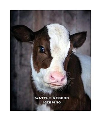 Cattle Record Keeping: Beef Calving Log, Farm, Track Livestock Breeding, Calves 