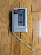 VTG Panasonic RQ-360 Mini Cassette Recorder Voice Activated System TESTED Japan