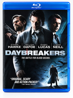 Daybreakers (FACTORY SEALED) Blu-ray Ethan Hawke Willem Dafoe Sam Neill