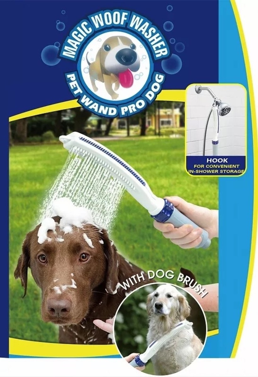 Magic Woof Washer Pet Wand Pro Dog Shower Attachment | eBay