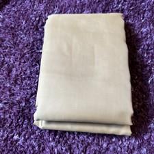 84 2pk Light Filtering Rod Pocket Solid Color Window Sheer Curtain Panels Gold