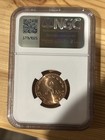 1978/AH1398 QATAR 5 DIRHAMS HIGH GRADE BRONZE COIN NGC BRILLIANT UNCIRCULATED — photo 3
