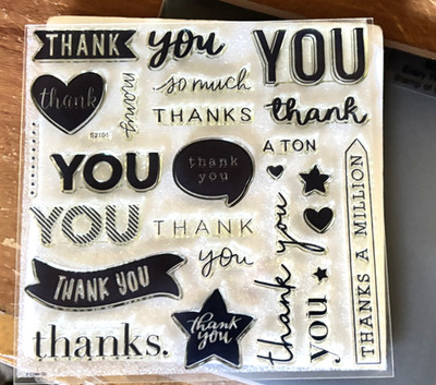CTMH S2101 EVERY THANK YOU ~ Thanks a Million, THANK YOU SO MUCH