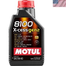 1L Motul 8100 X-Cess Gen2 5W-40 Oil for Turbo & Naturally Aspirated Engines 112.01 per gallon
