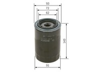 Bosch ÖLfilter 0 451 203 218 FüR Porsche