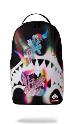Sprayground My Little Pony Rainbow Riders Dlxr Unisex OS Graphic Backpack New