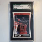 Fleer 1988-89 Michael Jordan #17 Chicago Bulls SGC 88 Graded Trading Card