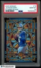2025 Mosaic Stained Glass #19 Jaxson Dart Giants RC Rookie SSP PSA 10 GEM MINT