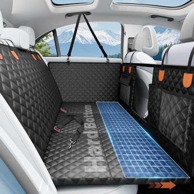 Autositzbezug für große Hunde - Erweitertes Rückbank-Design - Stabil & Geräumig