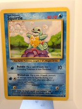 Pokemon Squirtle 63/102 Base Set Unlimited Common WOTC Vintage MP on eBay