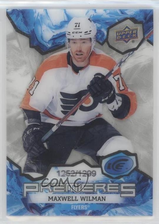 2021-22 Upper Deck Ice Premieres 1252/1299 Maxwell Willman #173 Rookie RC g5i