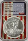 2026 Silver Eagle S$1 Early Releases MS 70  NGC Flag Core Betsy Ross
