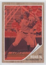 2011 Topps Heritage Minor League Edition Red Tint 519/620 Mel Rojas Jr #98 5dx