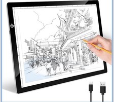 RTjoy A3 Slim LED Light Tracing Box Pad Regolabile USB Scheda Alimentata A3 NUOVO