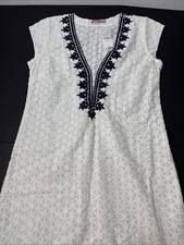 Calypso St. Barth White Dress Womens Small cotton NWT