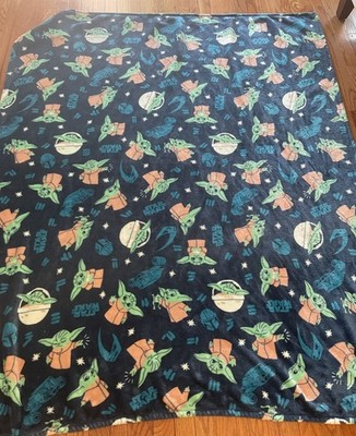 Disney Star Wars Baby Yoda Grogu Child The BIG One Blanket 60x72 