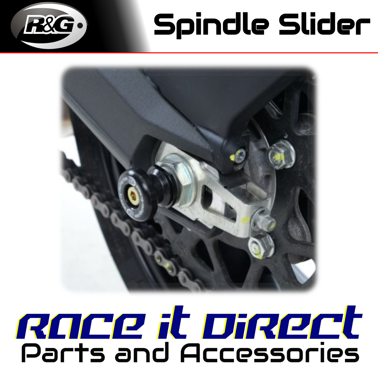 Spindle Sliders for Ducati Monster 797 2017-2018 R&G