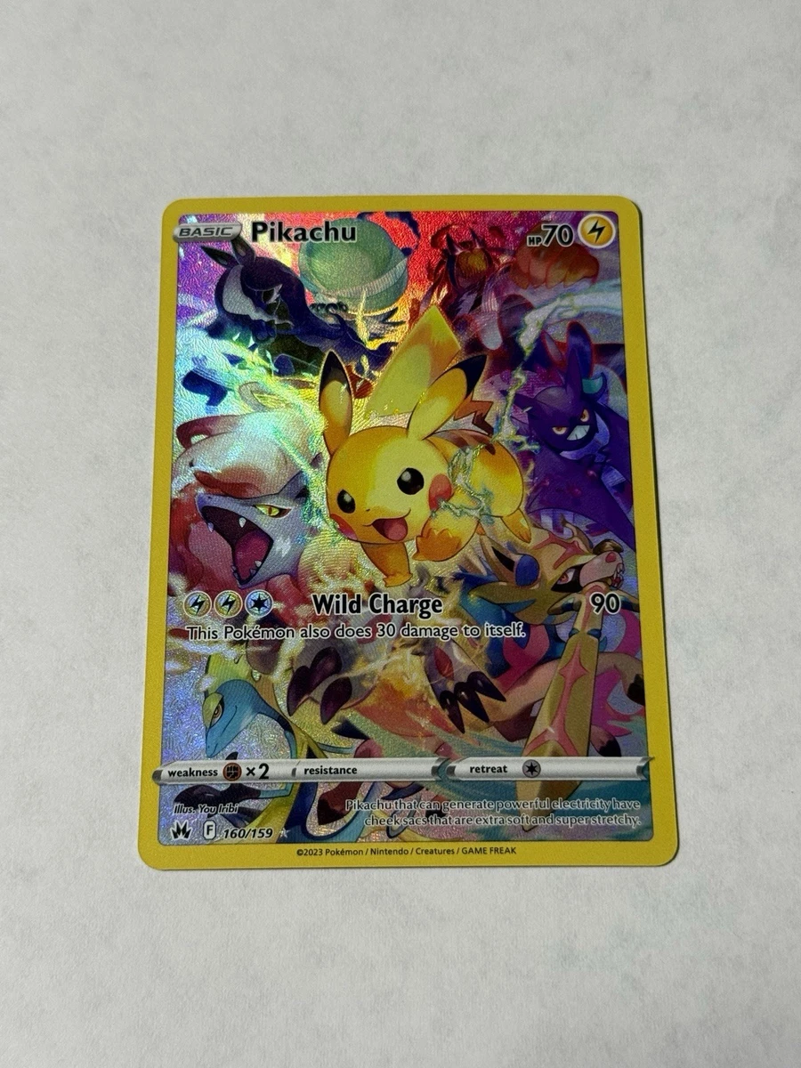 Pikachu 160/159 Crown Zenith for sale | eBay