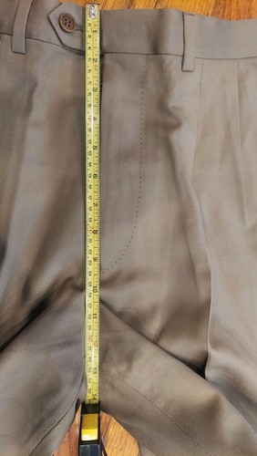 NWT RARE Men's Vintage Suit 40 R Mani by Giorgio Armani Jacket/Pants 34 Tan Wool - Picture 5 of 22