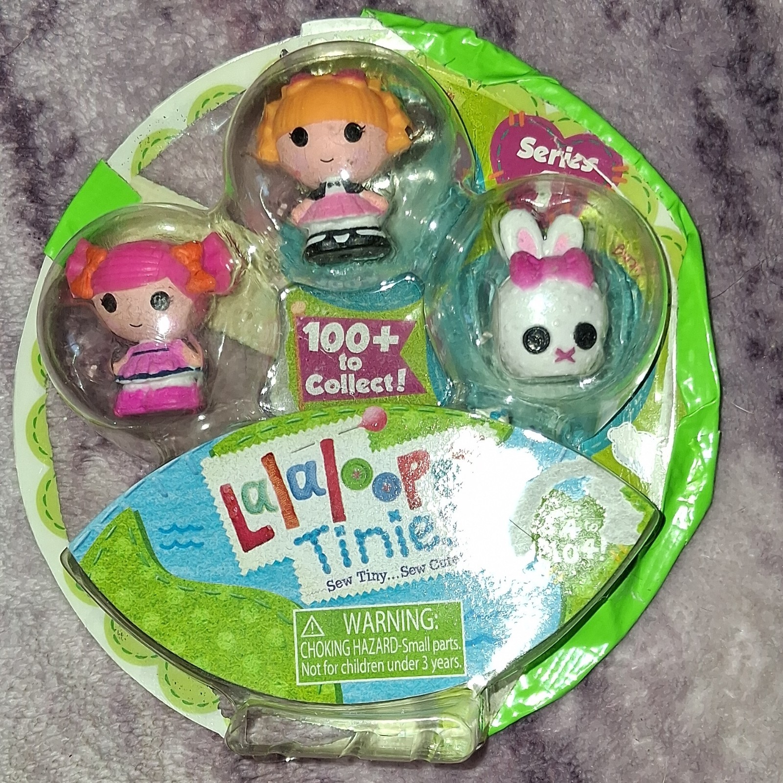 Lalaloopsy Tinies Series 1 3-Piece Doll Playset w Dolls & Animal Figure