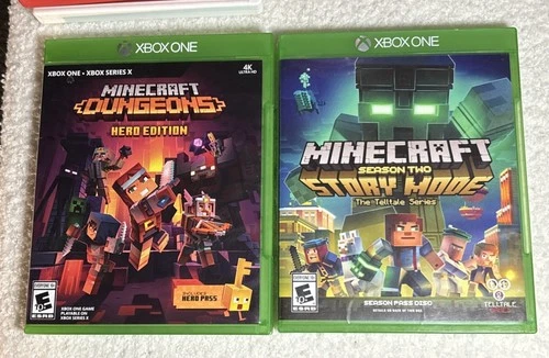 Minecraft Story Mode: Season Two & Minecraft Dungeons: Hero Edition (Xbox One)