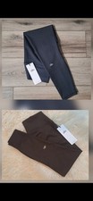 2 Alo 7/8 Airlift High-Waist Leggings Medium size BLACK And ESPRESSO