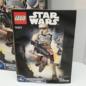 LEGO Star Wars Buildable Figure Lot x4 Death Trooper Scarif Finn & Stormtrooper