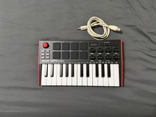 Akai MPK Mini MK3 25 Key Electronic Keyboard - Black/Red/White