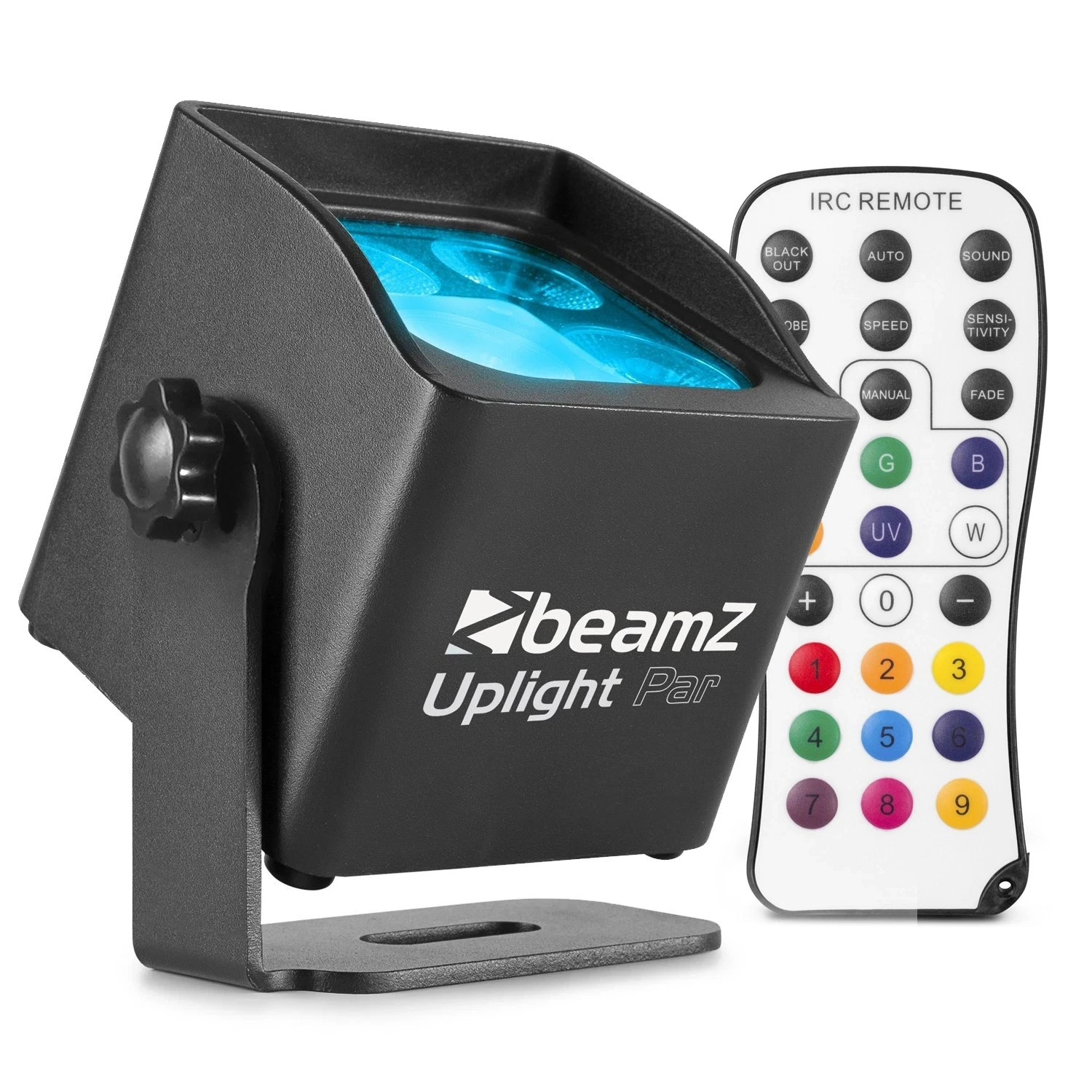 BeamZ BBP44 Battery Uplighter - IP65 Wireless Lighting for Outdoor Weddings