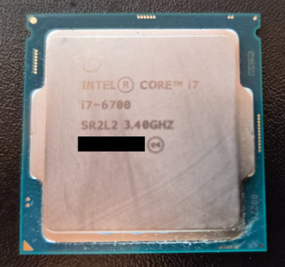 Intel Core i7-6700 (SR2L2, 3,4 GHz), LGA 1151, TRAY