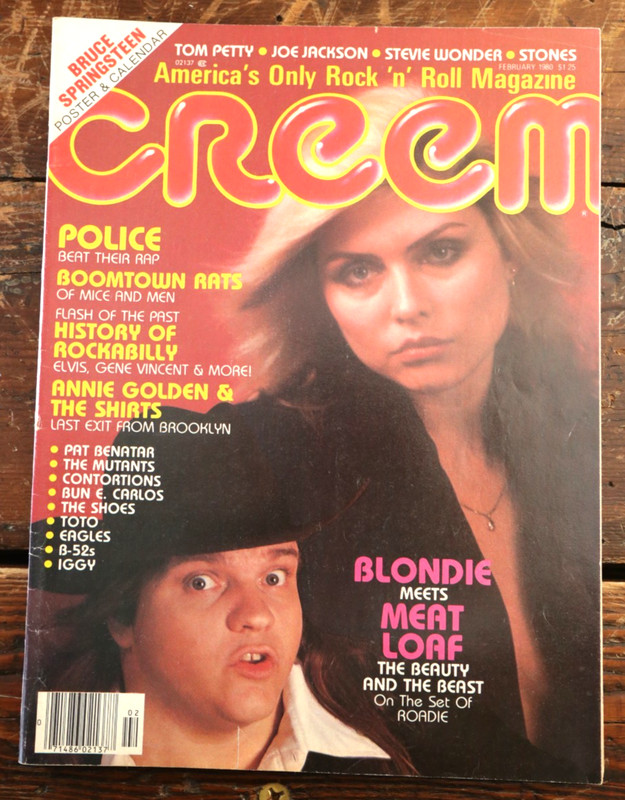 CREEM MAGAZINE VOL 11 NO 9 February 1980 BLONDIE Meatloaf POLICE Boomtown Rats