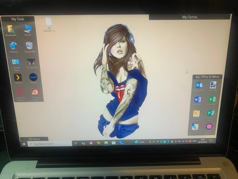 Apple MacBook Pro 13" Intel i5 2.50GHz,8GB, 500GB HDD,HighSierra+Windows10-No8.1 - Image 2 of 4