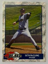 2002 Bakersfield Blaze Pepsi #19 Seth McClung Lewisburg WV Card FREE SHIPPING!