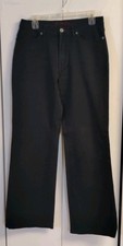 Christopher Blue Sz 12 Jeans Black Denim Womens