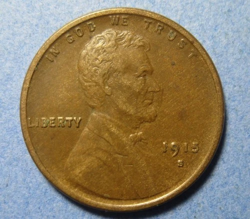 1915-S Lincoln Cent – Sharp & Attractive (ANACS XF 45) !