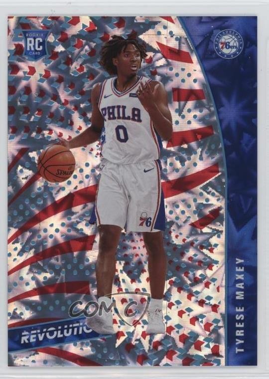 2020-21 Panini Revolution Rookies Impact 116/149 Tyrese Maxey #148 Rookie RC 0q0