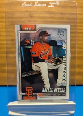 2026 Topps Celebration Dugout Peeks SSP #219 Rafael Devers San Francisco Giants