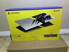 PS5 Pro Console Cover Marvel  s Wolverine Adamantium - Limited Edition IN HAND