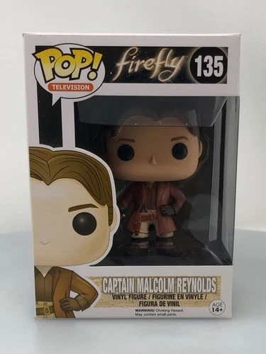 Funko POP! Television Firefly Malcolm Reynolds #135 Vinyl Figure NOT MINT