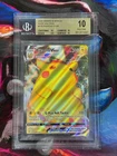 New ListingPikachu VMAX BGS 10 Pristine!  Sword Shield Vivid Voltage #44 , Label Is Wrong #