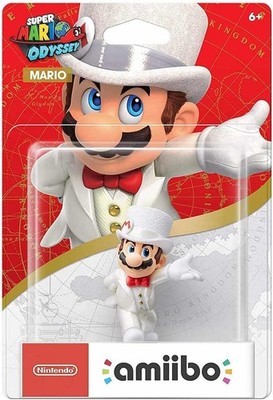 Super Mario Odyssey Mario Wedding Outfit- Nintendo Amiibo - New