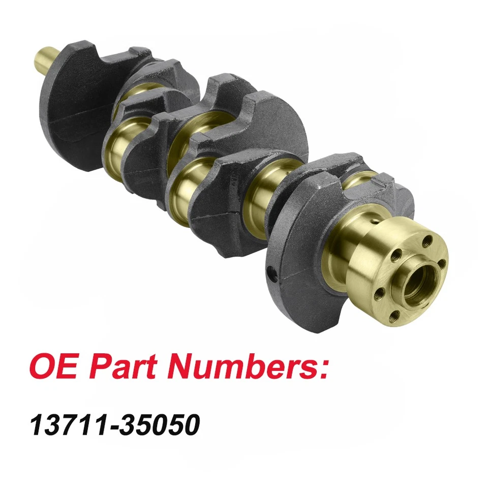 Комплект коленчатого вала и стержневых подшипников 2,4 л для пикапа Toyota 4RUNNER 22R 22RE 1984-1995 - Изображение 2 из 4