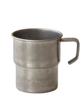 Outdoor Mug,Small Camping Cup,Vintage Stainless Steel,10.14 fl oz (300 ml)