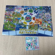 Tamagotchi 30th Anniversary POP UP Tama Lab Sticker Clear File Bonus Set Japan